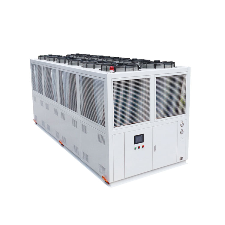 Chiller a vite raffreddato ad aria: uno strumento di refrigerazione industriale con elevato efficienza e controllo della temperatura, bilanciamento del consumo di energia e stabilità